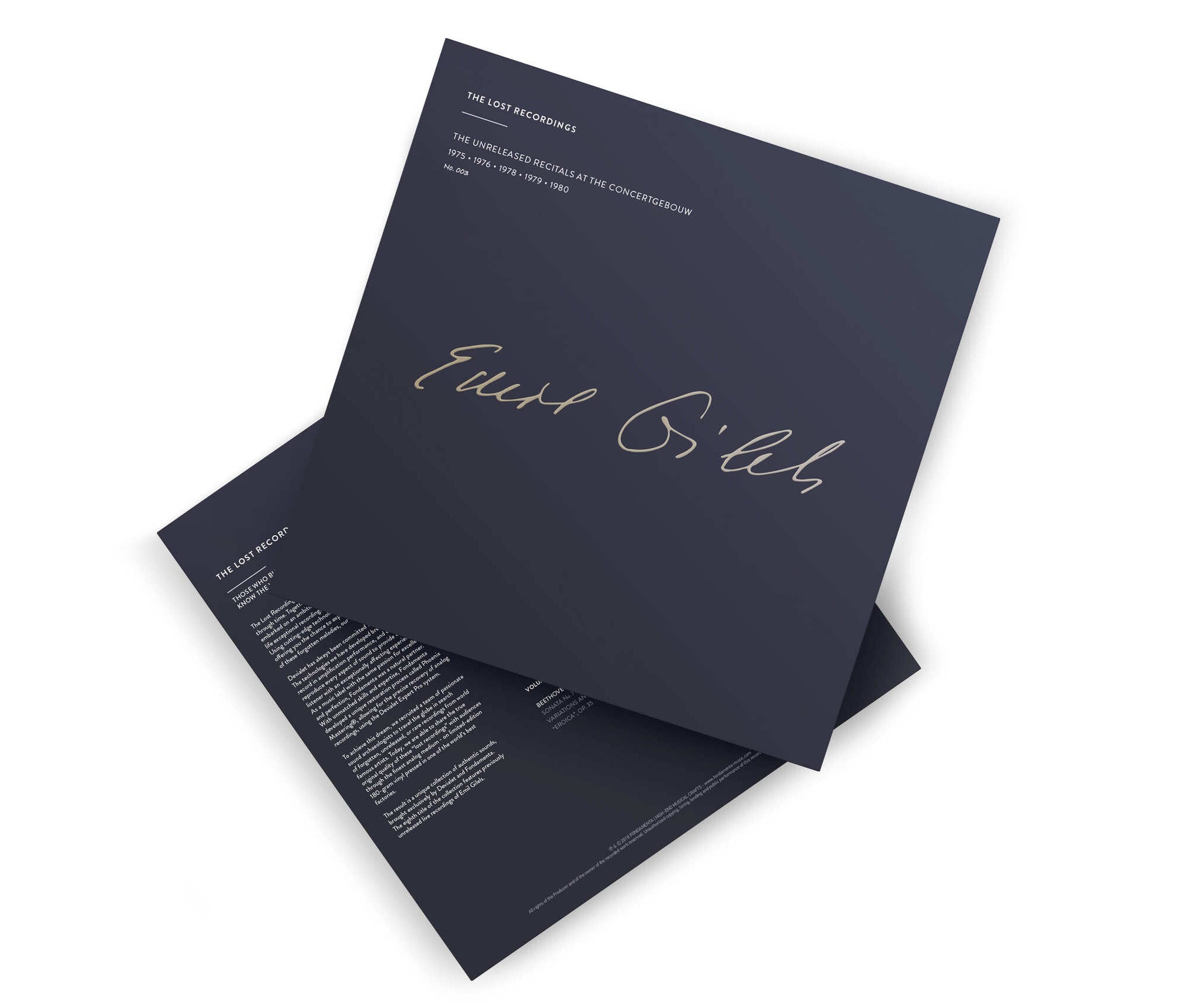 Emil Gilels - The Unreleased recitals at the Concertgebouw - 7 vinyl box set